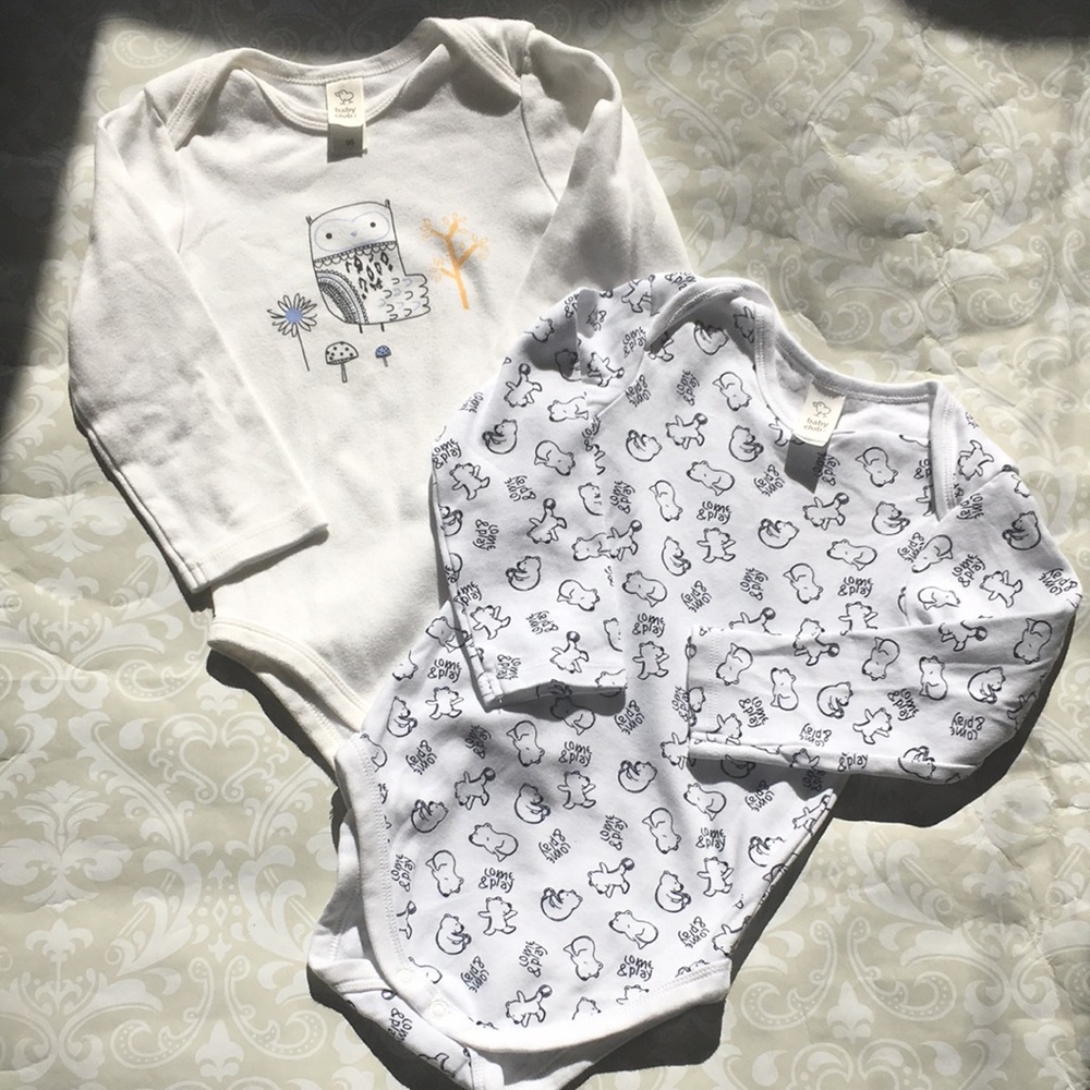 Set of 2 Baby Club onesies European size 98
